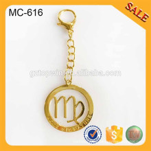 MC616 moda grabado cadena de cadena de metal para los accesorios de bolsos